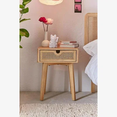 Urban Outfitters Marte Bedside Table - Brown ALL at Urban Outfitters