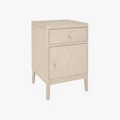 Woods Furniture Ercol Salina Bedside Cabinet - Pale Timber