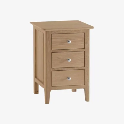 Woods Furniture Trento Oak Large Bedside