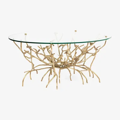 Amara Made Goods - Jerrah Coffee Table - Polished Brass