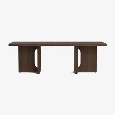 Amara MENU - Androgyne Lounge Table - Dark Stained Oak