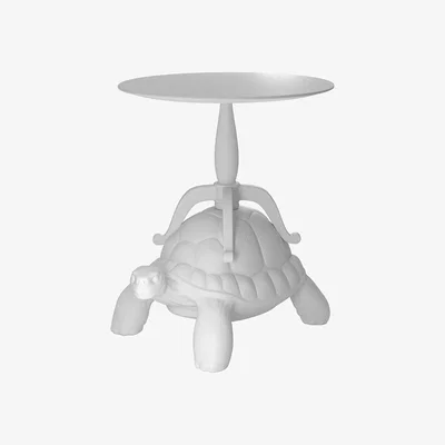 Amara Qeeboo - Turtle Coffee Table - White