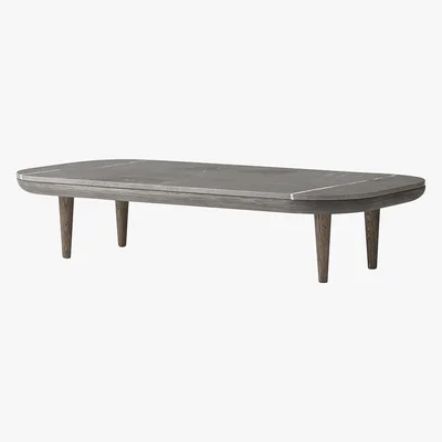 Amara &Tradition - Fly Coffee Table - Smoked/Fossena Stone