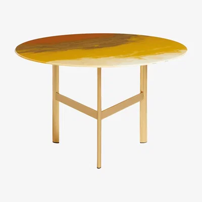 Amara Missoni Home Collection - Art Glass Table - 40 Gold