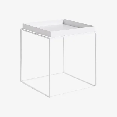 Amara HAY - White Tray Table - Medium