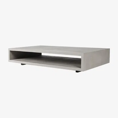 Amara Lyon Beton - Monobloc Coffee Table - 130cm