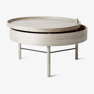 Amara MENU - Turning Table - White Oak