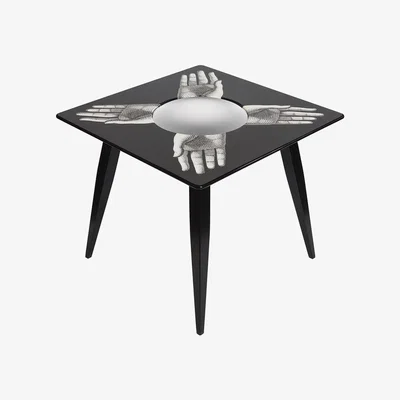 Amara Fornasetti - Magic Mani Table - Black