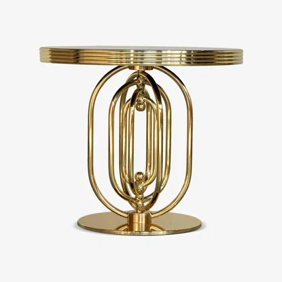 Amara Essential Home - Turner Coffee Table - Polished Brass