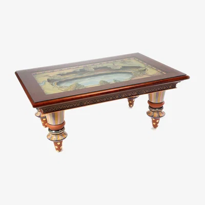 Amara MacKenzie-Childs - Diorama Cocktail Table - Brown