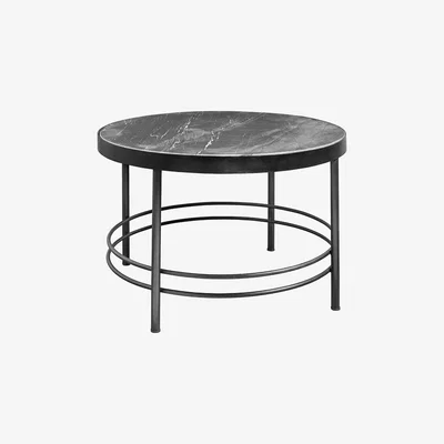 Amara Nordal - Midnight Coffee Table - Black Marble