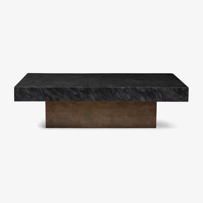Amara Made Goods - Andres Coffee Table - Dark Horn