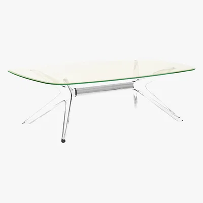 Amara Kartell - Blast Rectangular Coffee Table - Yellow
