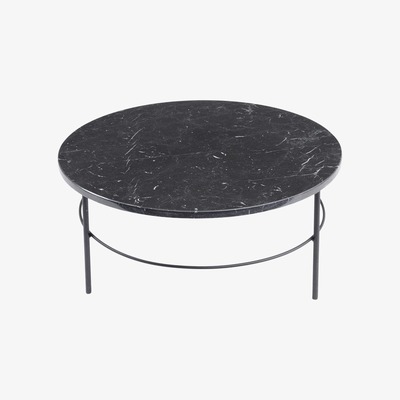 Artisanti Marquina Black Marble Coffee Table