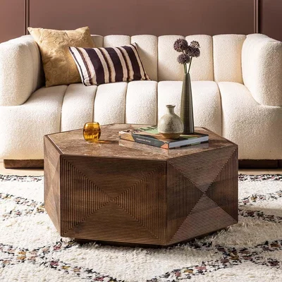Atkin & Thyme Emperor Marble Coffee Table