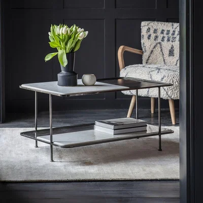Atkin & Thyme Miller Marble Coffee Table