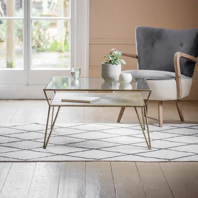 Atkin & Thyme Etched Coffee Table 