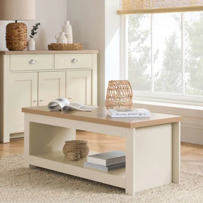 Arighi Bianchi Burwick Coffee Table, Cream