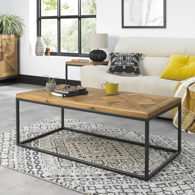 Arighi Bianchi Hindon Rustic Oak Coffee Table
