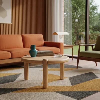 Arighi Bianchi Scandi Coffee Table, Large