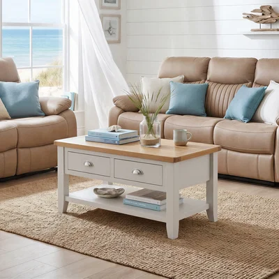 Arighi Bianchi Witney Coffee Table with Drawer