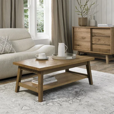 Arighi Bianchi Highgate Rustic Oak Coffee Table