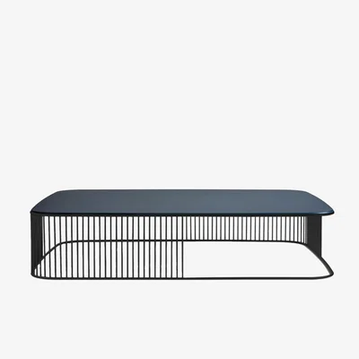 Barker and Stonehouse Frag Comb 100 Coffee Table, Blue Metal | Barker & Stonehouse