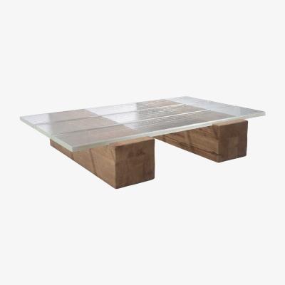 Barker and Stonehouse Timothy Oulton Icebeam Coffee Table, Neutral Glass | Barker & Stonehouse