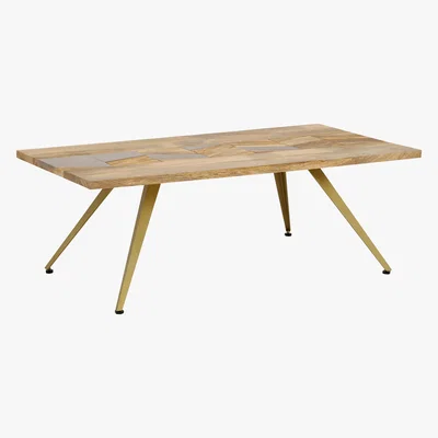 Barker and Stonehouse Leif Coffee Table, Natural Mango Wood