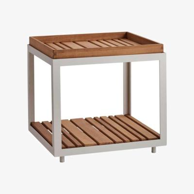 Barker and Stonehouse Cane Line Level Small Base Coffee Table With Set Of 2 Tops | Barker & Stonehouse