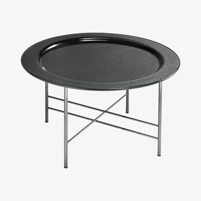 Barker and Stonehouse Fiam En Coffee Table 105cm, Black | Barker & Stonehouse