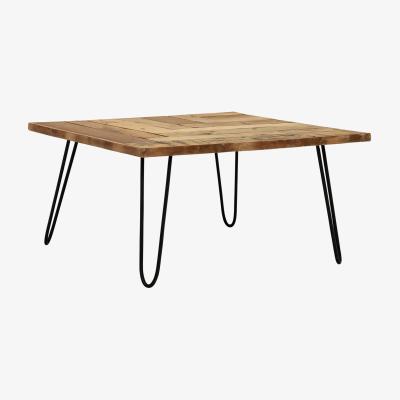 Barker and Stonehouse Winnie Reclaimed Square Coffee Table, Brown | Barker & Stonehouse