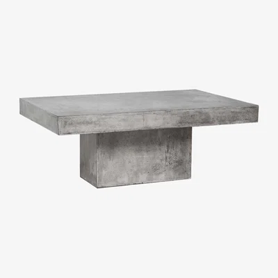 Barker and Stonehouse Geradis Lista Coffee Table, Concrete
