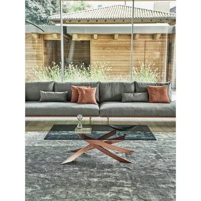 Barker and Stonehouse Bontempi Artistico Coffee Table, Grey | Barker & Stonehouse