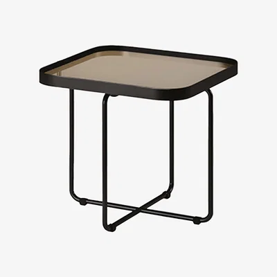 Barker and Stonehouse Cattelan Italia Benny Coffee Table 36x36xH33cm, Black | Barker & Stonehouse