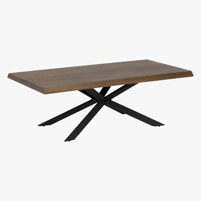 Barker and Stonehouse Otway Coffee Table, Smoked Wild Oak