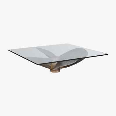 Barker and Stonehouse Timothy Oulton Junk Art Propeller Square Coffee Table Small, Silver | Barker & Stonehouse