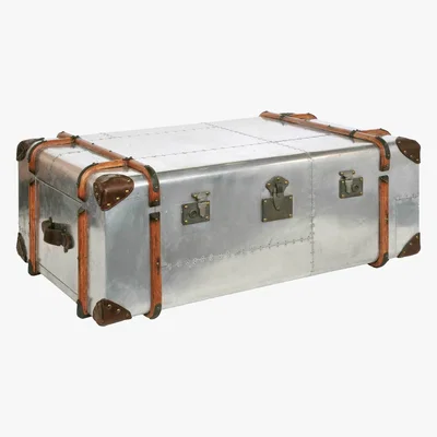 Barker and Stonehouse Timothy Oulton Globetrekker Medium Coffee Table, Aero