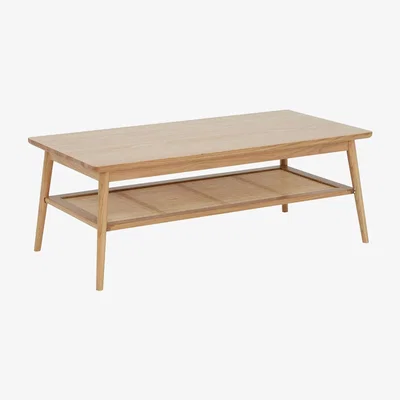 Barker and Stonehouse Hansen Coffee Table, Neutral Oak Wood | Barker & Stonehouse