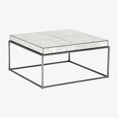 Barker and Stonehouse Rapson Coffee Table, White Marble | Barker & Stonehouse