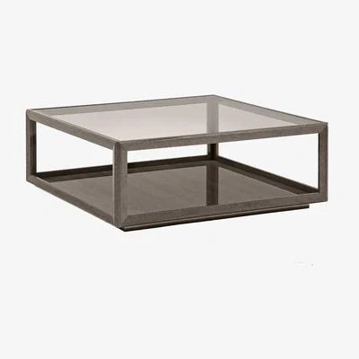 Barker and Stonehouse Vinci Square Coffee Table, Silver Birch