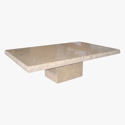 Barker and Stonehouse Agnesa Travertine Cocktail Table
