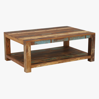 Barker and Stonehouse Little Tree Furniture Reclaimed Wood Mary Rose Coffee Table