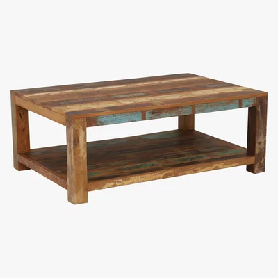 Barker and Stonehouse Little Tree Furniture Reclaimed Wood Mary Rose Coffee Table