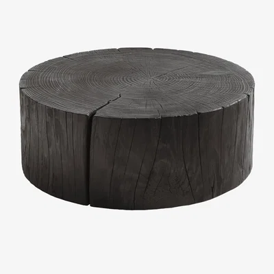 Barker and Stonehouse Riva 1920 Eco Coffee Table, Black Wood | Barker & Stonehouse