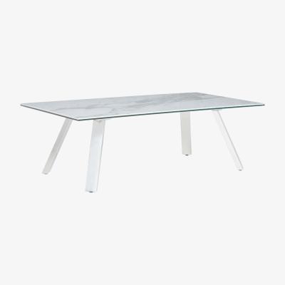 Barker and Stonehouse Ginostra Coffee Table 125x65x40cm, White | Barker & Stonehouse