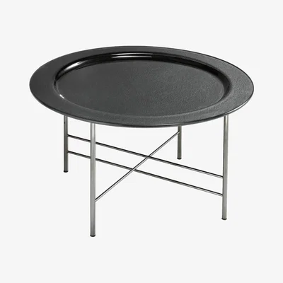 Barker and Stonehouse Fiam En Coffee Table, Black Glass | Barker & Stonehouse