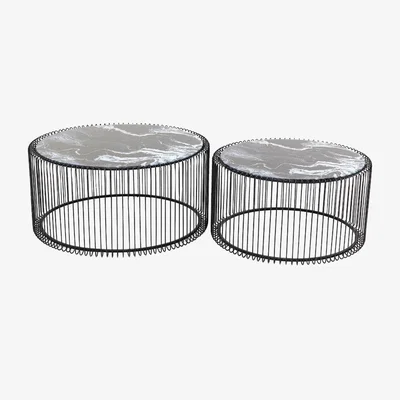 Barker and Stonehouse Saturn Set of 2 Coffee Table