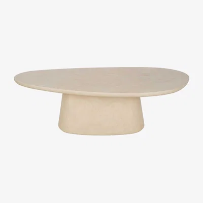 Barker and Stonehouse Capella Coffee Table 140x70x40cm, Round, Neutral Wood | Barker & Stonehouse
