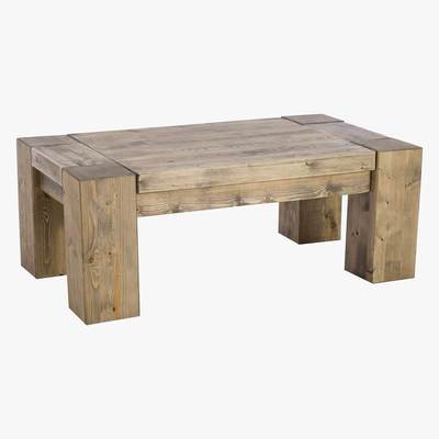 Barker and Stonehouse Samson Reclaimed Wood Large Coffee Table